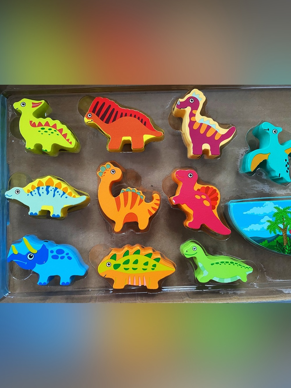 Wooden Dinosaur toys